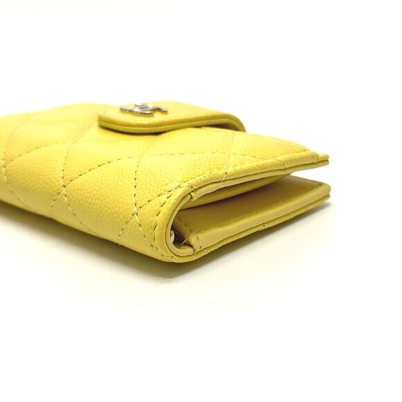 Pre Loved chanel Women Yellow Wallets - Picture 6 of 8